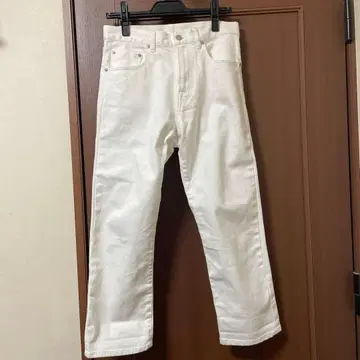 한정판 sale 쿨 카리안 화이트 데님 38