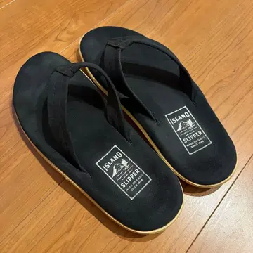 ISLAND SLIPPER 네이비 스웨이드 28cm 아일랜드 슬리퍼