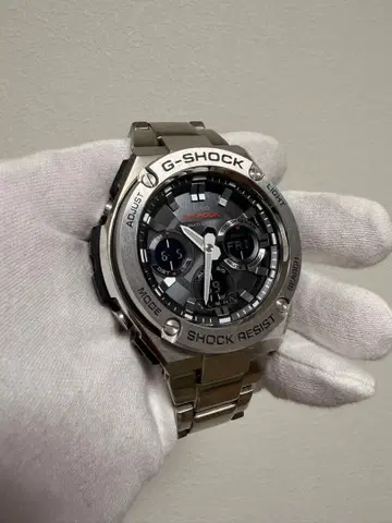 [초 메루카리 시 가격] CASIO G-SHOCK 메탈 전파 솔라 본체만