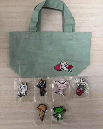 도코데모 잇쇼 마그넷 키링 토트백 묶음 판매 포케피