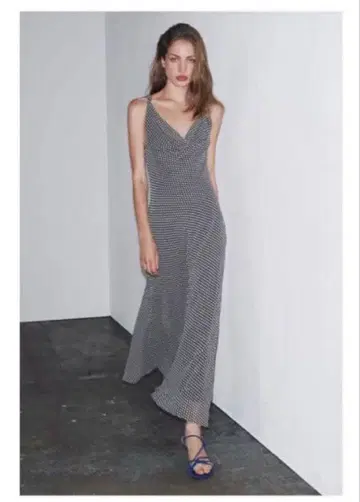 ZARAZW COLLECTION 도트 무늬 원피스 M 미사용 새상품