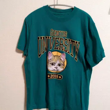 보리스 잡화점 GENIUS UNIVERSITY 티셔츠 S