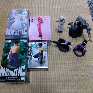 유유백서 피규어 8점 세트 암흑 무술회 MAXIMATIC DXF