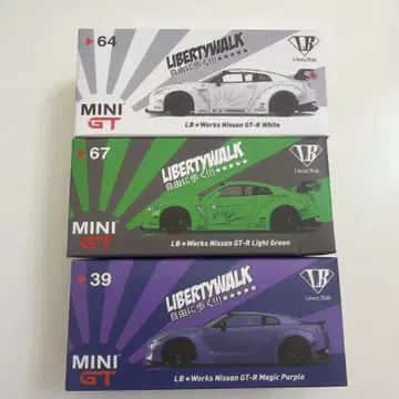 MINIGT LB Works /GT-R 3대 세트/39 /64 /67
