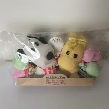 레트로 카니발 스누피 우드스탁 봉제 인형 세트