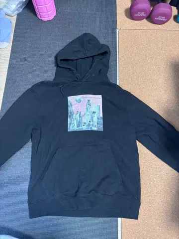 Volcom 블랙 후드티 후디 M 사이즈 볼컴