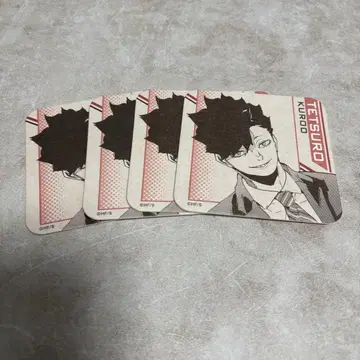 하이큐 쿠로오 테츠로 아트 코스터 아토코