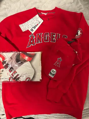 ANGELS 엔젤스 맨투맨 트레이닝복 캡 오타니 쇼헤이