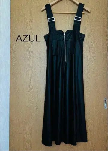 AZUL 원피스 가죽 블랙