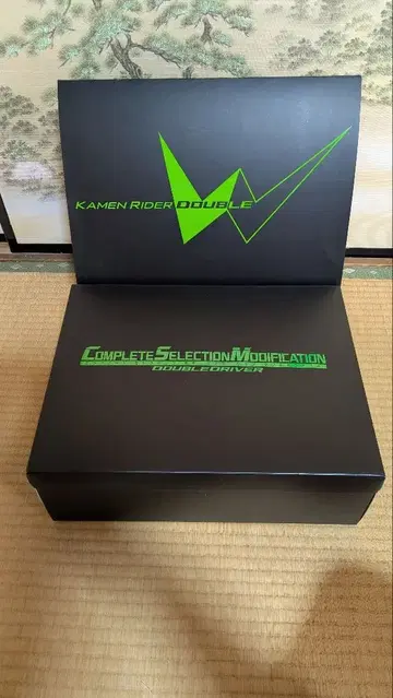 [미사용품] CSM 더블 드라이버 ver.1 가면라이더W (하자 있음)