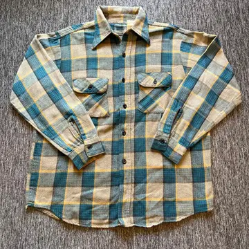 FIVE BROTHER 플란넬 셔츠 모리 택 60s 70s