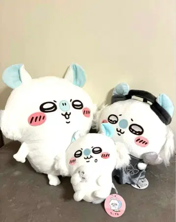 치이카와 모몽가 봉제 인형 3점 세트
