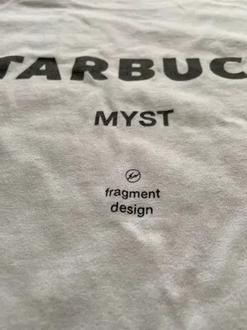 Starbucks x fragment design 티셔츠
