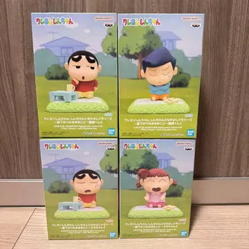 짱구는 못말려(크레용 신짱) 나카요시 메모리즈 피규어 4종 세트