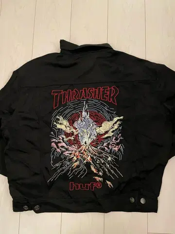 HUF X THRASHER 트러커 재킷 S 사이즈 새상품급
