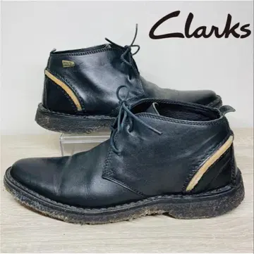 Clarks 클락스 가죽 처카 부츠 블랙 25.5~26cm