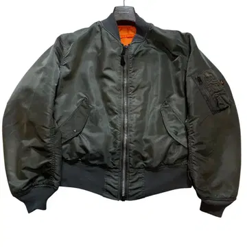 ALPHA 90s USA제 빈티지 MA-1 플라이트 자켓 카키
