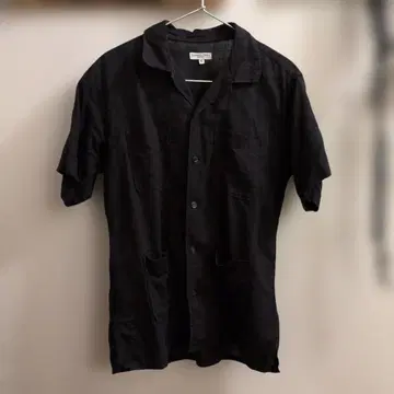 Engineered Garments 반팔 셔츠 블랙 S 사이즈