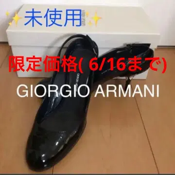 미사용 아르마니 펌프스 하이힐 뮬 ARMANI 가을 36