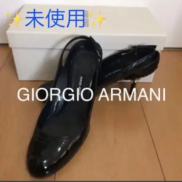 미사용 아르마니 펌프스 하이힐 뮬 ARMANI 가을 36