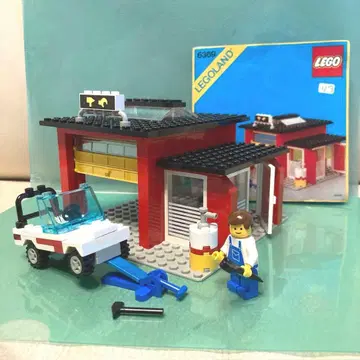 LEGO 6369 차고 새상품급 1985년