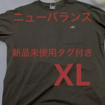 뉴발란스 반팔 셔츠 블랙 XL 택 포함 미사용 새상품