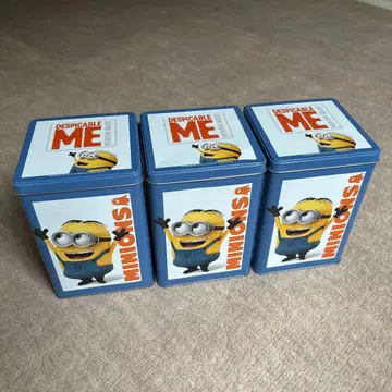 Despicable Me 미니언즈 빈 캔 3개 세트