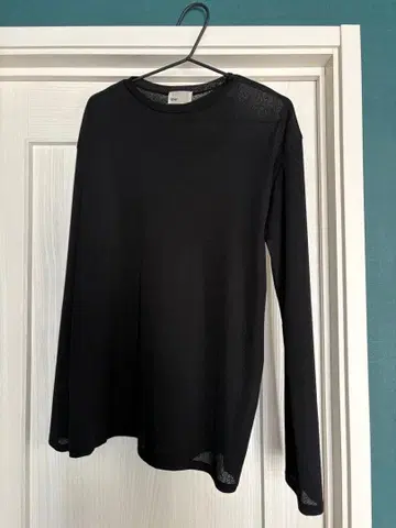 &her / 앤드허 | Sheer easy Tops / Black