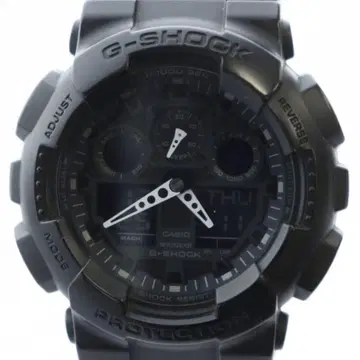 CASIO G-SHOCK GA-100 블랙 작동 확인됨 새상품급