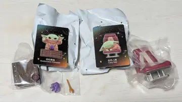 그로구 POP MART 피규어 2종 세트