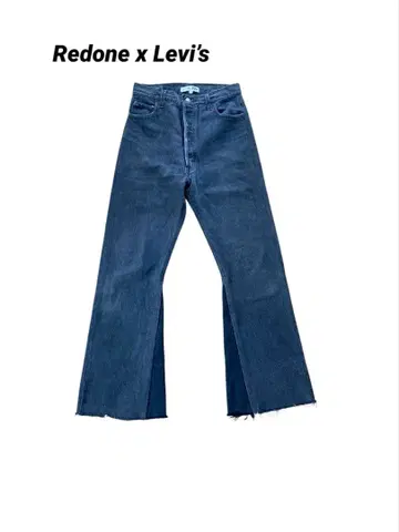 RE/DONE x Levi's 리단 블랙 데님 플레어 USA제 25
