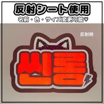네임보드 신롱 ALD1 반사 시트 늑대 알파 드라이브 원