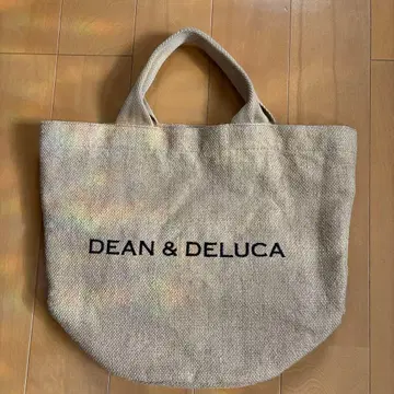DEAN & DELUCA 토트백 린넨 소재 베이지 에코백