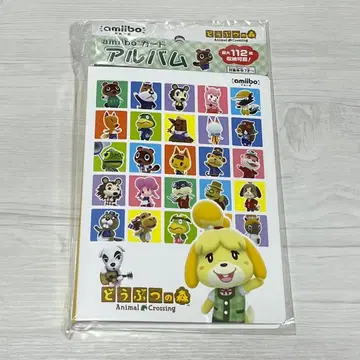 모여봐요 동물의 숲 amiibo 카드 앨범 최대 112장 수납 가능