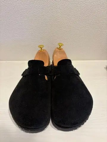 BIRKENSTOCK 보스턴 블랙 스웨이드 43