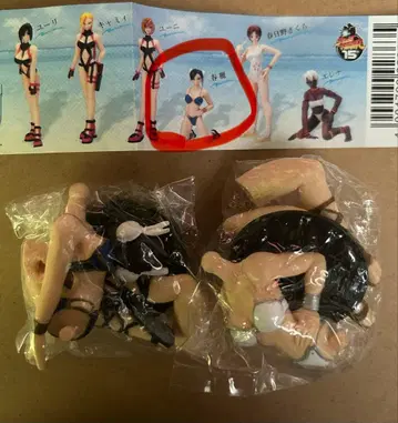 춘리 미니 피규어 캡콤 2종 갸루 썸머 컬렉션 미개봉