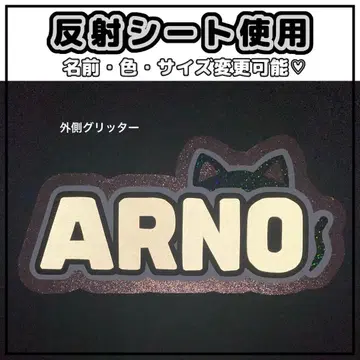 네임보드 ARNO 알도 ALD1 반사 시트 알파 드라이브 원