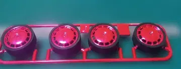 24mm 로프릭션 페라 타이어 블랙 디쉬 메탈릭 핑크 휠