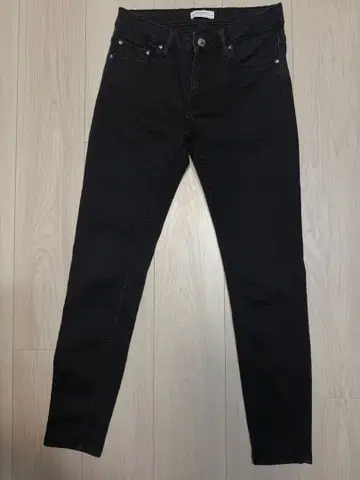 ZARA 스키니 데님 블랙 38