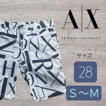 ARMANI EXCHANGE AX 올 패턴 하프 팬츠 사이즈 28