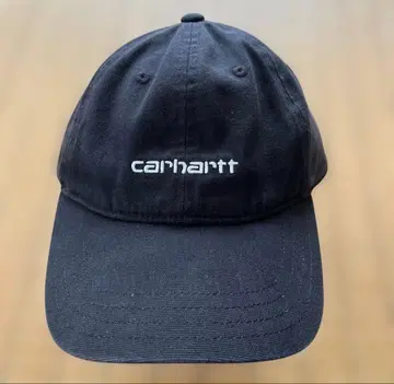 Carhartt 야구 모자 블랙