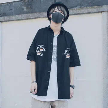 L 사이즈 CHRONOIZM 미개봉 SANDGLAAS 셔츠 크로노이즘