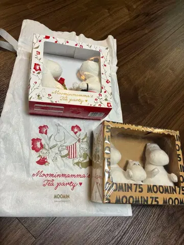 무민 75주년 봉제 인형 세트 세키구치