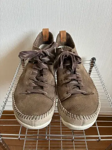 Clarks 클락스 가죽 스니커즈 브라운