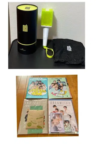 NCT DREAM 공식 팬클럽 뉴스레터 vol.1..2.3.4 응원봉