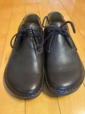BIRKENSTOCK 가죽 신발 브라운 40