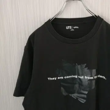 UNIQLO 유니클로 UT 티셔츠 포켓몬 겐가 블랙