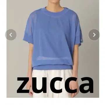 zucca 주카 반팔 니트 상의