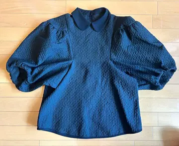 machatt 마차트 퀼팅 풀오버 블랙