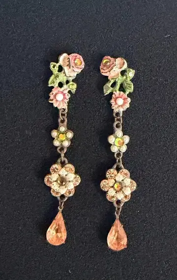 미하엘 네그린 Michal Negrin 플라워 롱 귀걸이